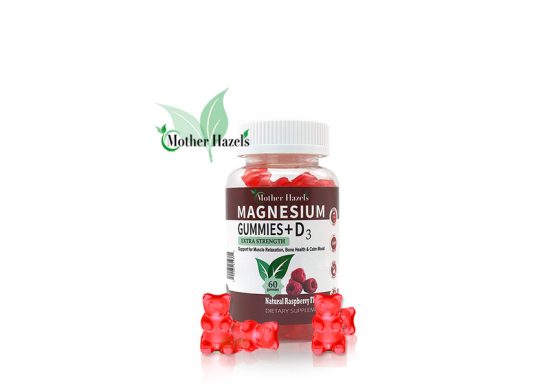 Mother Hazel’s Magnesium + D3 Glycinate supplement for bone & muscle support with magnesium glycinate, L-threonate, vitamin D3, and calcium.